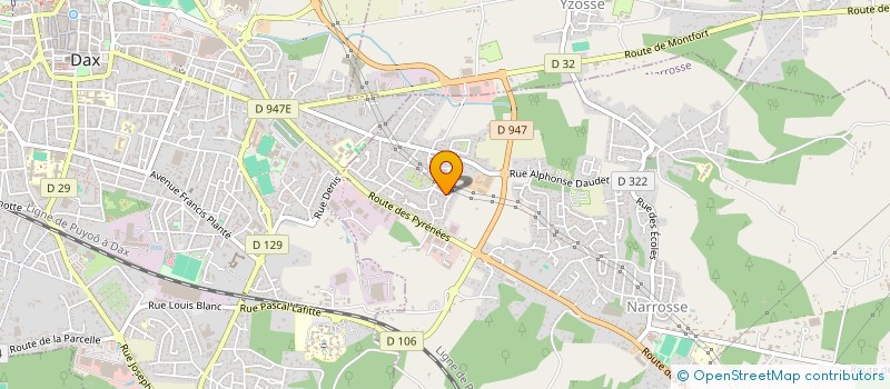 localisation de l'entreprise EUROELEC à NARROSSE