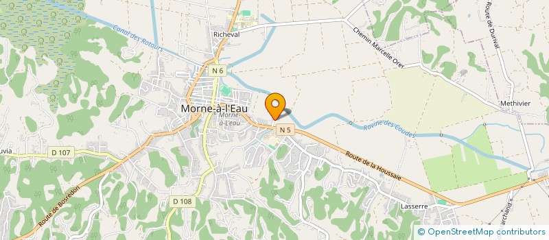 localisation de l'entreprise EUROELEC à MORNE A L'EAU