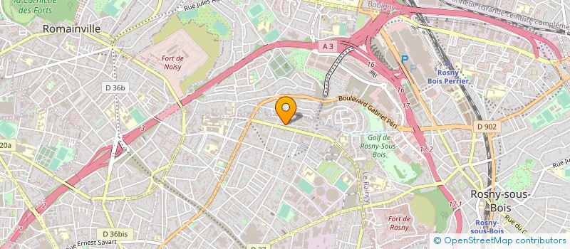 localisation de l'entreprise EUROETANCHE  VILLEMOMBLE