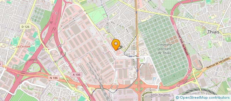 localisation de l'entreprise EUROFEL  CHEVILLY-LARUE