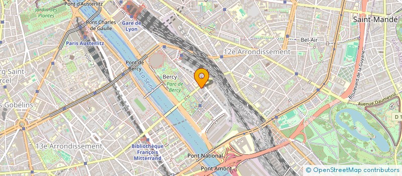 localisation de l'entreprise EUROFIBAT  PARIS