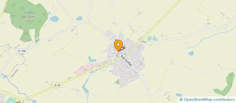 localisation de l'entreprise EUROFIL DIFFUSION à YZERNAY