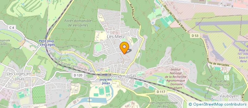 localisation de l'entreprise EUROFIMMO-EUROPRET  JOUY-EN-JOSAS