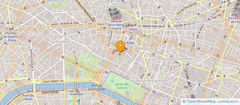 localisation de l'entreprise EUROFIN PLUS A  PARIS