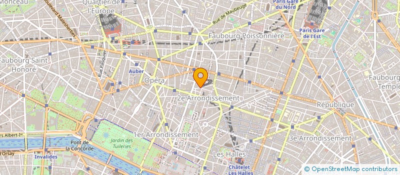 localisation de l'entreprise EUROFINACOM à PARIS