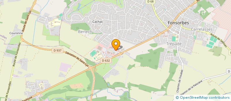 localisation de l'entreprise EUROFINS AMATSIGROUP SAS  FONTENILLES