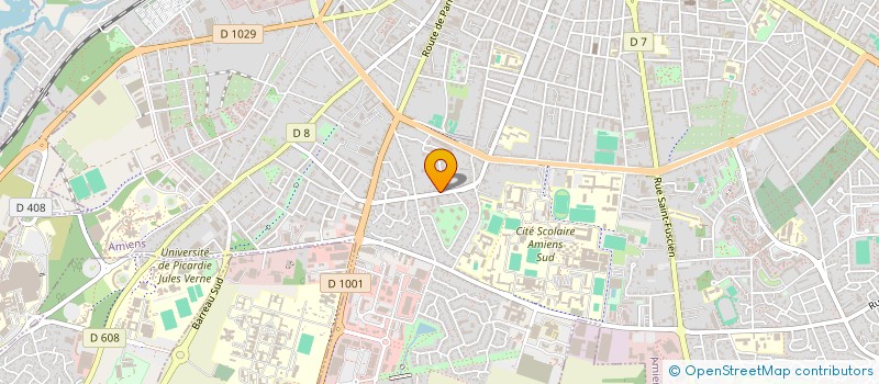 localisation de l'entreprise EUROFINS BIOMED PICARDIE à AMIENS