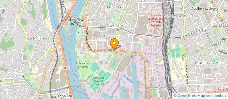 localisation de l'entreprise EUROFINS BIOMNIS à LYON
