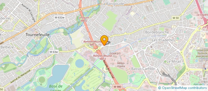 localisation de l'entreprise EUROFINS EAG MATERIALS SCIENCE FRANCE à TOULOUSE
