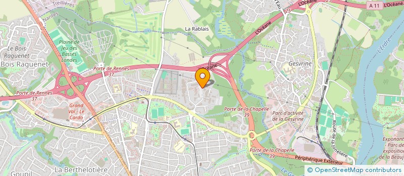 localisation de l'entreprise EUROFINS NEWCO 2025 1  NANTES