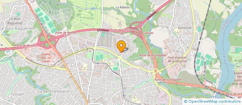 localisation de l'entreprise EUROFINS NSC DEVELOPPEMENT FRANCE à NANTES