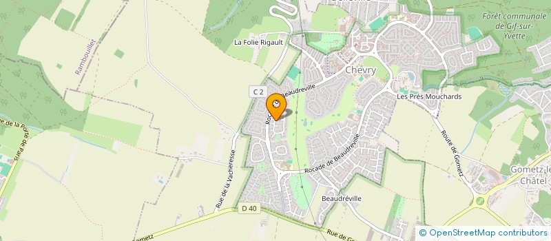 localisation de l'entreprise EUROFITCH PARTNERS à GIF-SUR-YVETTE