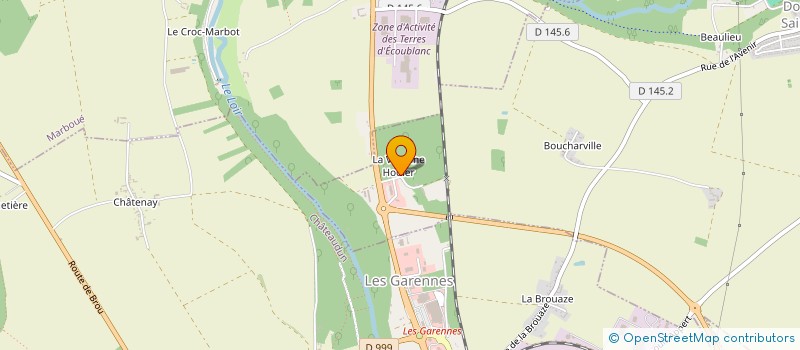 localisation de l'entreprise EUROFLEX à DONNEMAIN-SAINT-MAMES