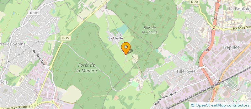 localisation de l'entreprise EUROFLOR DIFFUSION  POUILLEY-LES-VIGNES