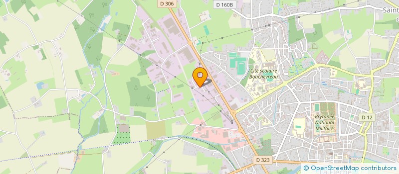 localisation de l'entreprise EUROFLORIST FRANCE  LA FLECHE