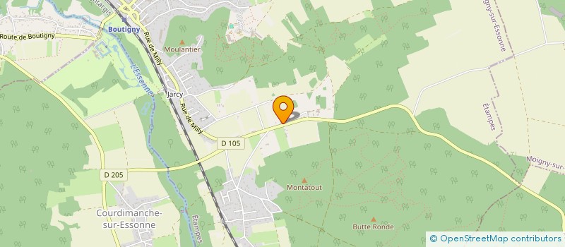 localisation de l'entreprise EUROFOOD à BOUTIGNY-SUR-ESSONNE