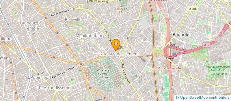 localisation de l'entreprise EUROFOOD à PARIS