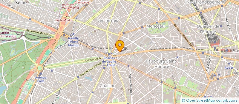 localisation de l'entreprise EUROFOOD INTERNATIONAL à PARIS