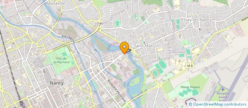 localisation de l'entreprise EUROFOP  NANCY