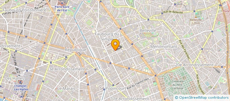 localisation de l'entreprise EUROFORMA  PARIS