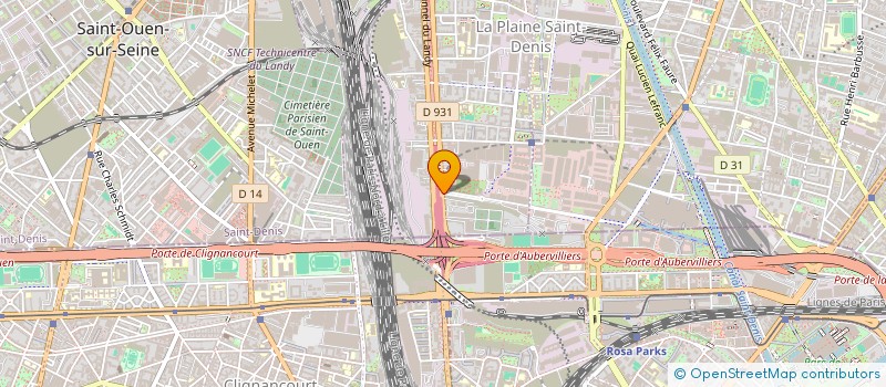 localisation de l'entreprise EUROFRET AFRIQUE SARL  SAINT-DENIS