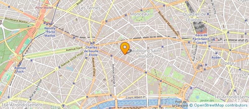 localisation de l'entreprise EUROFURN à PARIS