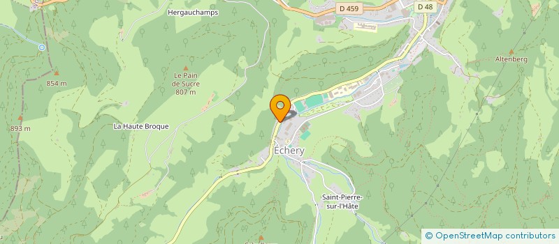 localisation de l'entreprise EUROGARTENBAU  SAINTE-MARIE-AUX-MINES