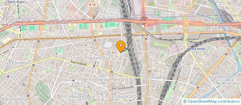 localisation de l'entreprise EUROGEST  PARIS