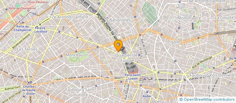 localisation de l'entreprise EUROGLACES  PARIS