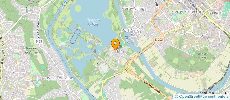 localisation de l'entreprise EUROGUIDS à CERGY