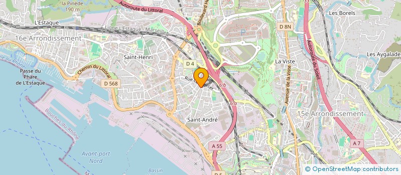 localisation de l'entreprise EUROITALIA  MARSEILLE