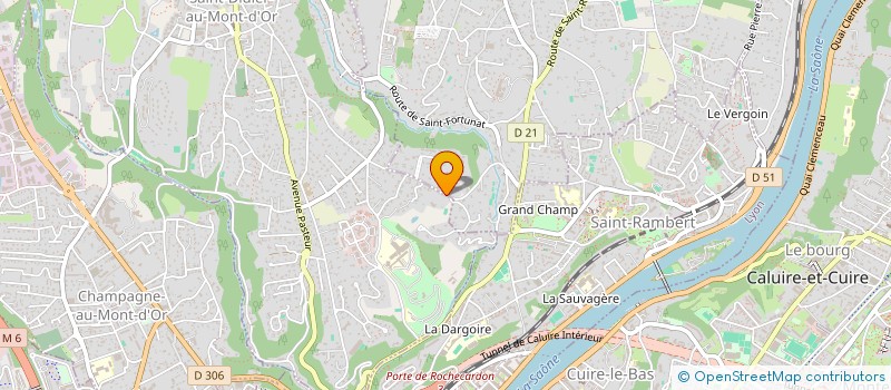 localisation de l'entreprise EUROJEAN TRANSPORTS ROAD  SAINT-CYR-AU-MONT-D'OR