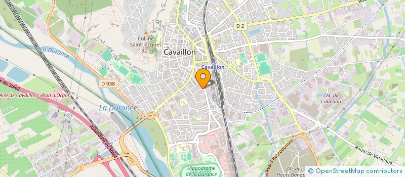 localisation de l'entreprise EUROJUS à CAVAILLON