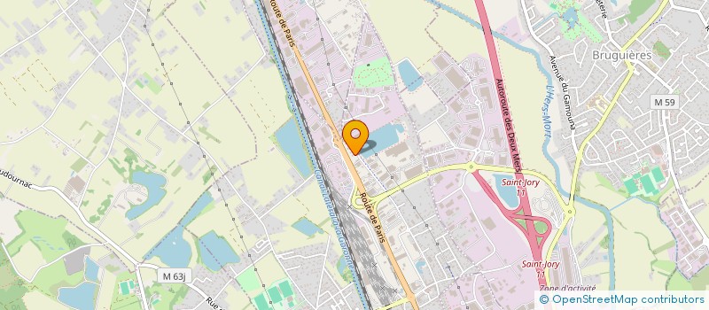 localisation de l'entreprise EUROKA GROUPE  LESPINASSE