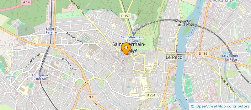 localisation de l'entreprise EUROKINDER à SAINT-GERMAIN-EN-LAYE