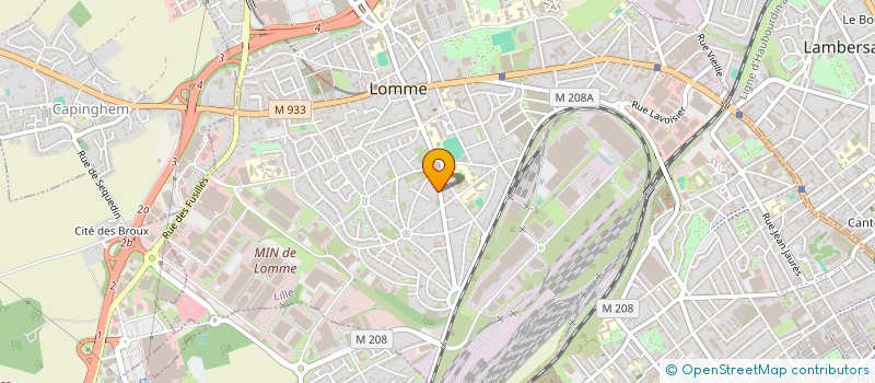 localisation de l'entreprise EUROKOM à LILLE