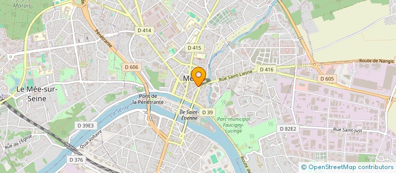 localisation de l'entreprise EUROLAND à MELUN