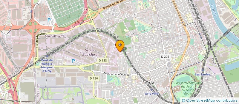 localisation de l'entreprise EUROLARKIN à ORLY