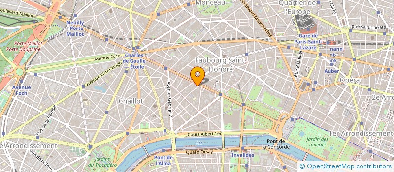 localisation de l'entreprise EUROLATINE DE DEVELOPPEMENT  PARIS