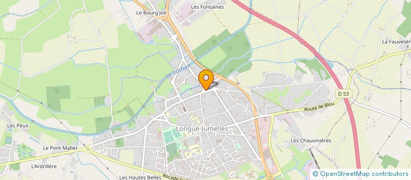 localisation de l'entreprise EUROLIEGE à GENNES-VAL-DE-LOIRE