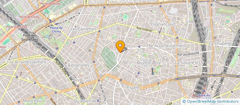 localisation de l'entreprise EUROLIEN à PARIS