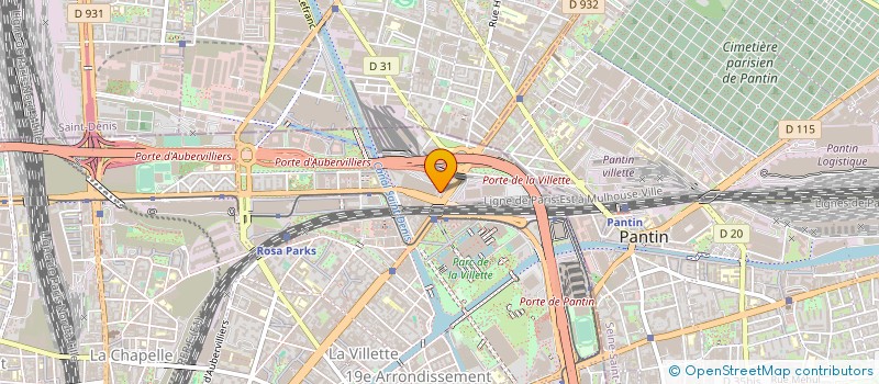 localisation de l'entreprise EUROLINES NORD  PARIS