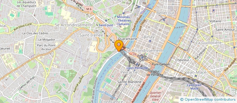 localisation de l'entreprise EUROLINK  LYON