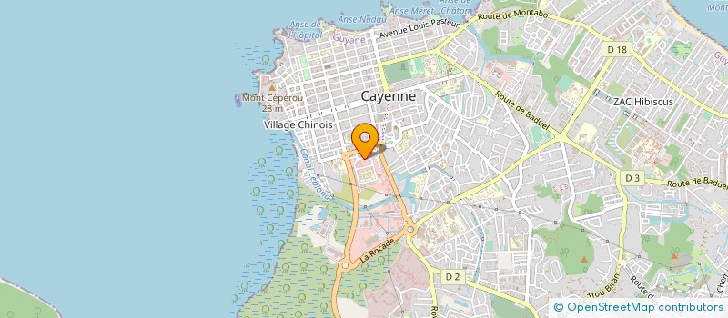 localisation de l'entreprise EUROLOCATION  CAYENNE