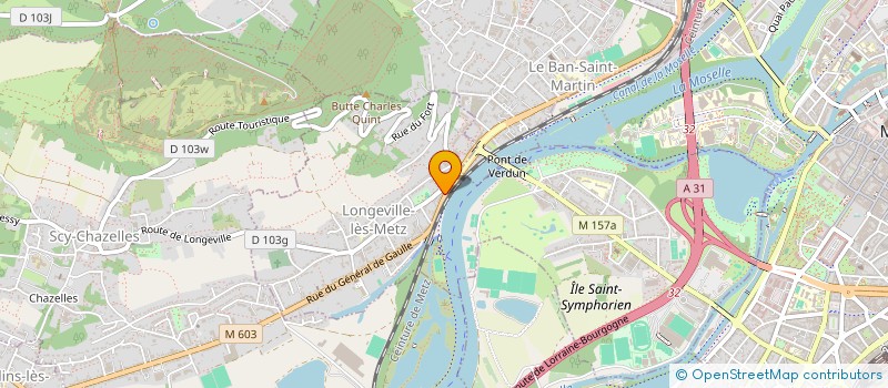 localisation de l'entreprise EUROLORRAINE DE CONSEILS ET D'INGENIERIE POUR L'ENVIRONNEMENT ET LE DEVELOPPEMENT à LE BAN-SAINT-MARTIN