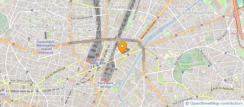 localisation de l'entreprise EUROLUX à PARIS
