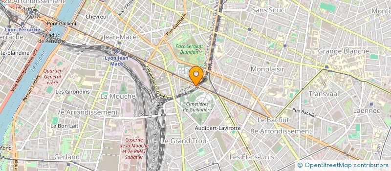 localisation de l'entreprise EUROLYS à LYON