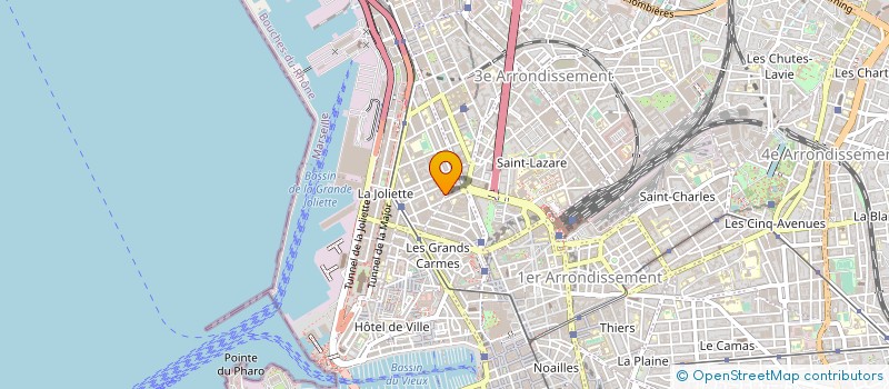 localisation de l'entreprise EUROM à MARSEILLE