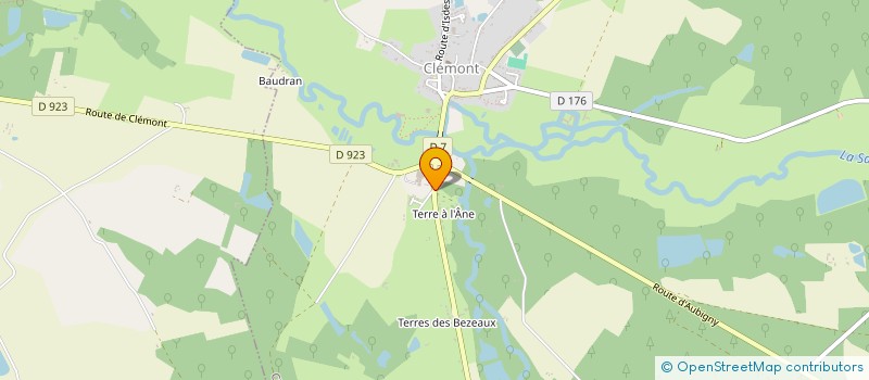 localisation de l'entreprise EUROMAC à BRINON-SUR-SAULDRE