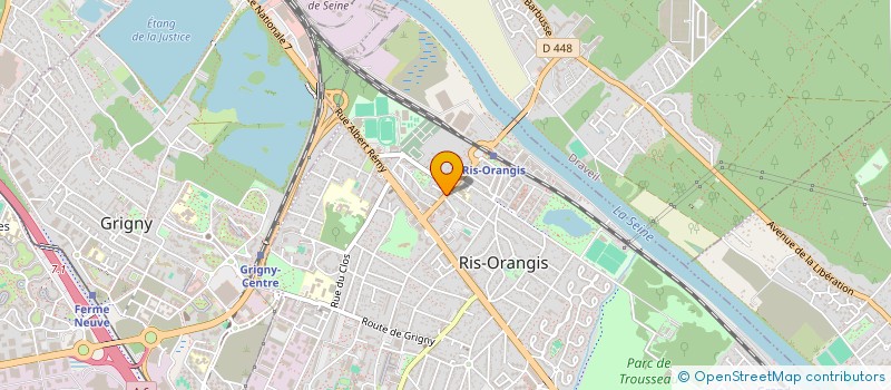 localisation de l'entreprise EUROMADA à RIS-ORANGIS